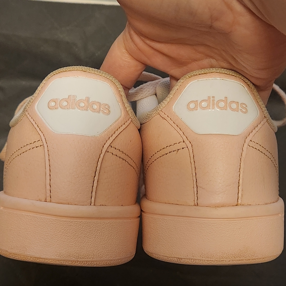 Adidas Neo Cloudfoam Women's Light Pink Sneakers size 7 - Picture 5 of 10